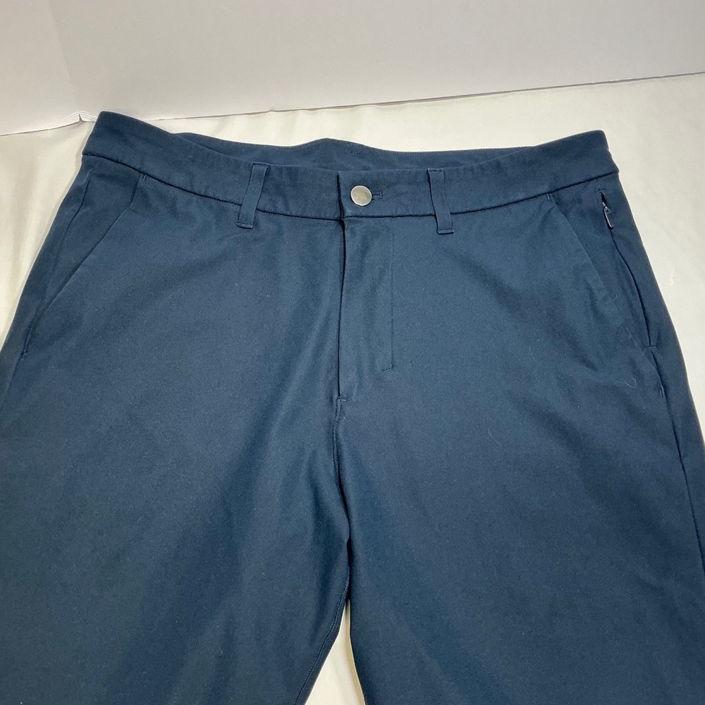 Lululemon Pants Slim Fit‎ Navy Blue Stretch Pants Size 32